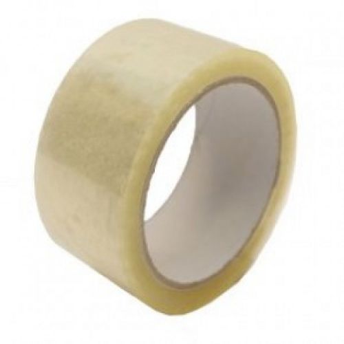 Stikky PVC Packing Tape 48mm x 66m Clear PK6