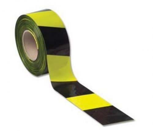 ValueX Barrier Tape 75mmx500m Yellow/Black - 006-0107 LSM Consumer and Office Products