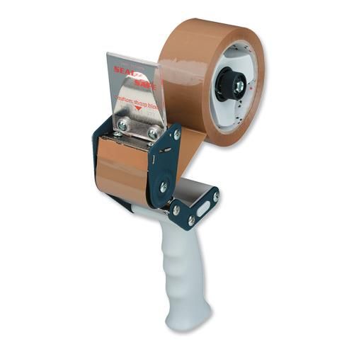 Pacplus Safety Handheld Tape Dispenser for 50mm Tapes Grey - 264141924 44913LM Buy online at Office 5Star or contact us Tel 01594 810081 for assistance