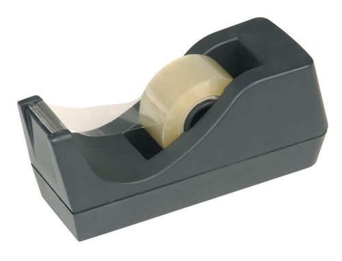 Pacplus Standard Desk Dispenser for 25mm Tapes Black - PD317