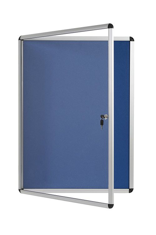 Bi-Office Enclore BL Felt Lockble Ntcbrd 4 x A4 500x674mm