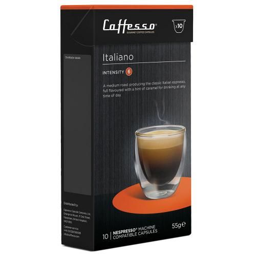 Caffesso Italiano Nespresso Compatible Coffee Capsules (Pack 10)