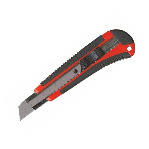 Pacplus Heavy Duty Knife Snap Off Blade 18mm Red - 244141924 Knives & Knife Blades 47433LM