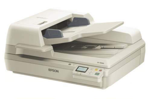 8EPB11B204331BU | The Epson WorkForce DS-70000N offers reliable, high-quality document capture, conversion and distribution into document management systems. This A3 document scanner is ideal for companies with heavy scanning needs and features Epson's built-in Network Interface Panel for multiple users.Engineered to integrate seamlessly into complex IT systems, this high-performance device can handle large batches of documents in a single go, quickly and efficiently. With a scanning speed of 70ppm/140ipm, it also ensures heavy-duty scanning jobs are performed effortlessly. This scanner provides fast and trouble-free scanning due to a 200 A3-page ADF, one-pass duplex scanning and Double Feed Detection.