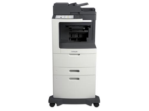 Lexmark MX812dxfe Mono Laser Multifunction Printer (Print/Scan/Copy/Fax) 1GB (10.2 inch) Colour Touchscreen 66ppm (Mono) with Staple Finisher and 2100