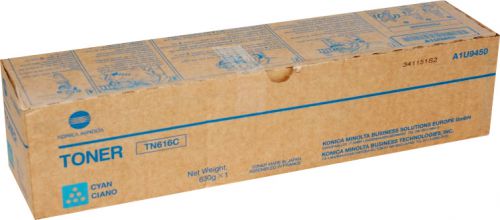 Konica Minolta TN616C Cyan Toner 41.8K pages A1U9453