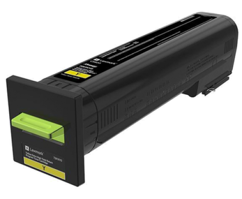 Lexmark CS820 Yello Extra High Return Program Tone 22K