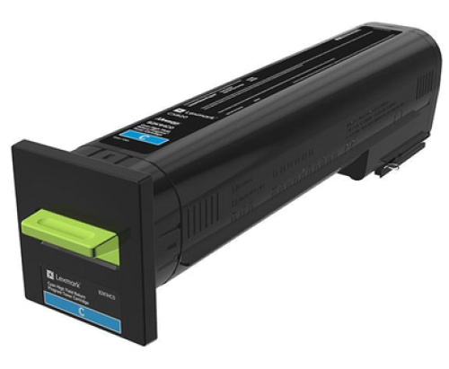 Lexmark CX82X/860 Cyan High Yield Return Program 17K