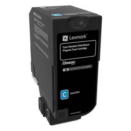 Lexmark CX725 Cyan High Yield Return Program 16K