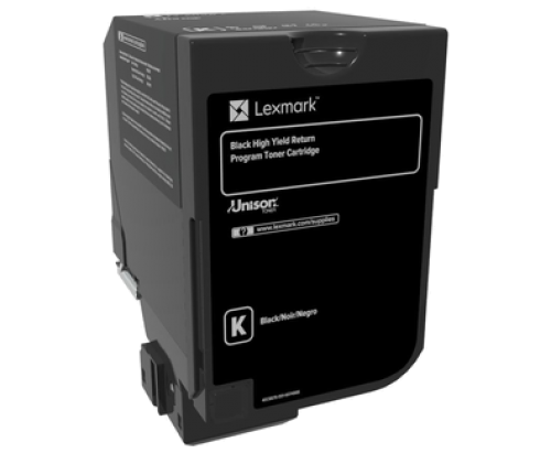 Lexmark CX725 Black High Yield Return Program 25K