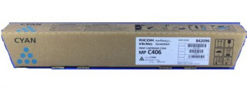 Ricoh 1230D Cyan Standard Capacity Toner Cartridge 6k pages for MP C406 - 842096 Ricoh