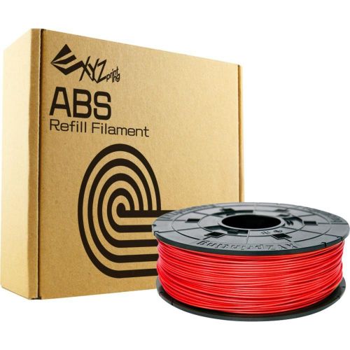 XYZ ABS Filament 1 75mm Red Refill