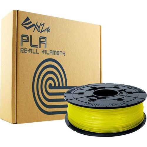 XYZ PLA Filament 1 75 Clear Yel Refill