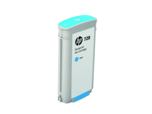 HP F9J67A 728 Cyan Ink 130ml