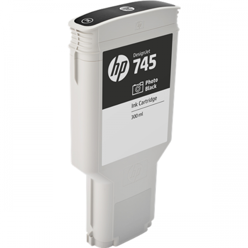 HP F9K04A 745 PHOTO BLACK INK CART 300ML