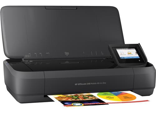 HP Officejet 250 Mobile All-in-one Printer Black CZ992A - HPCZ992A