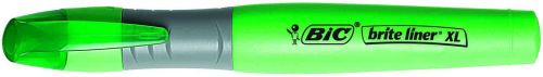 Bic Highlighter Grip XL Green PK10