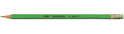 Bic Criterium 550 HB eraser PK12 BOGOF