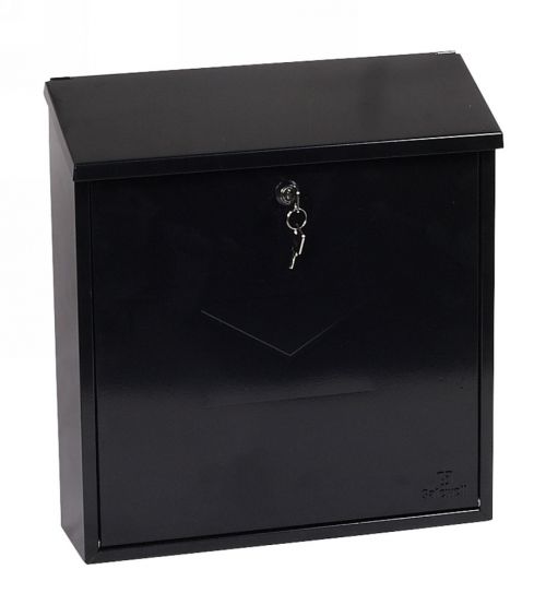 Phoenix Casa Top Loading Black Mail Box (MB0111KB)