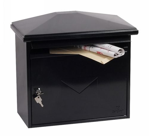Phoenix Libro Front Loading Black Mail Box (MB0115KB)