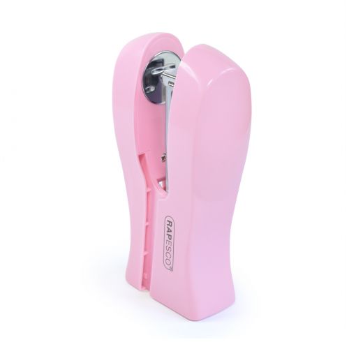 Rapesco Stand Up Space Saving Stapler Plastic 20 Sheet Candy Pink - 1378 30010RA Buy online at Office 5Star or contact us Tel 01594 810081 for assistance