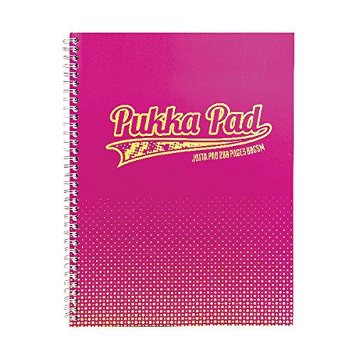 Pukka A4 Half Tone Jotta Pad Blue/Pink/Purple PK3