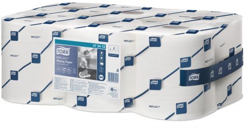 Tork Reflex M4 Centrefeed Wiping Paper 1-Ply 114m White (Pack 6) - 473412