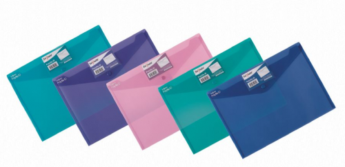 Snopake Rainbow Polyfile ID Bright Assorted (Pack 5)