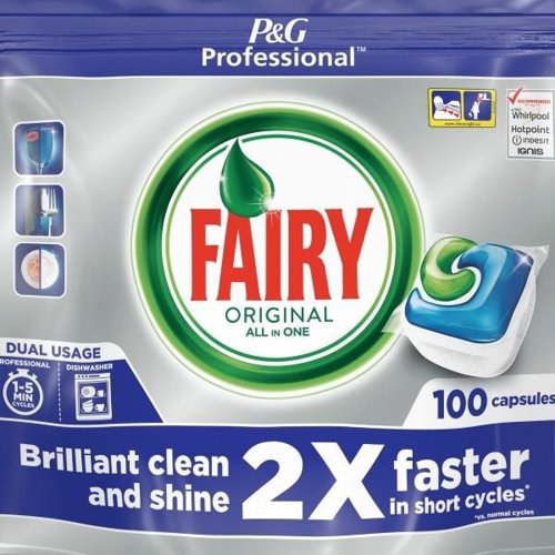Fairy Dishwasher Tablets Original (Pack 100) 1002130