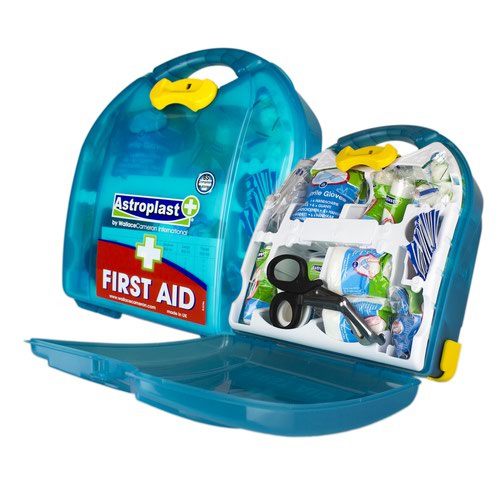 11516WC - Astroplast Mezzo BS8599-1 10 Person First Aid Kit Ocean Green - 1001087