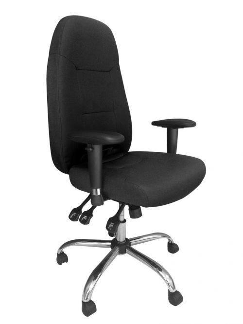 Babylon 24 Hour Operator Chair Fabric Black