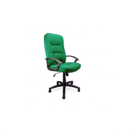 Coniston High Back Fabric Executive Armchair Green