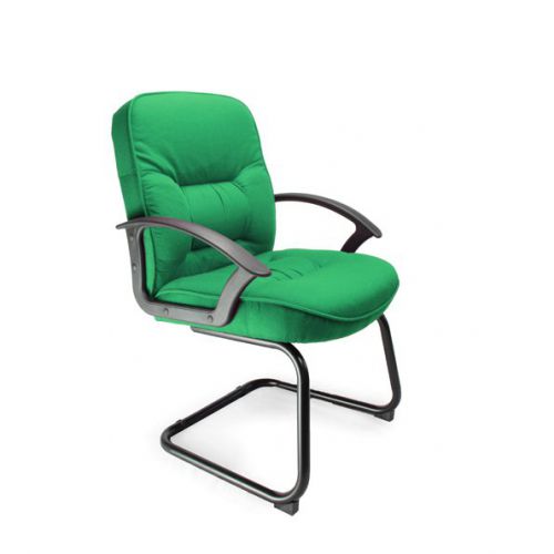 Coniston C Cantilever Framed Visitors Chair Green