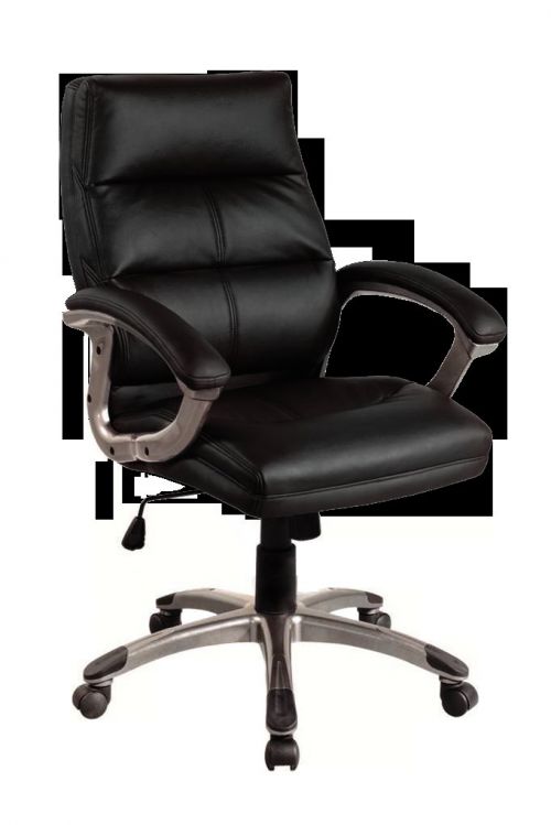Greenwich Pu Managers Chair Black