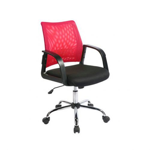 Calypso Mesh Back Task Operator Armchair Raspberry