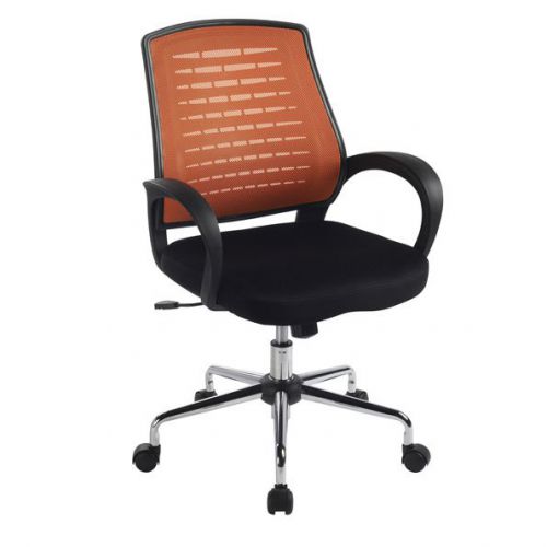 Eliza Tinsley Carousel Mesh Back Operator Chair Orange
