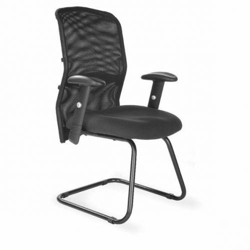 Jupiter C Cantilever Framed Msh Back Visitors Armchair BK