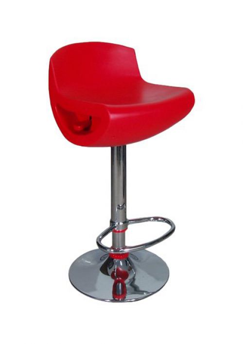 Dakota Super Stylish Modern Look Adjustable Barstool Red