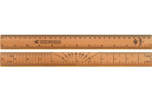 Helix Vintage Oxford Wooden Ruler
