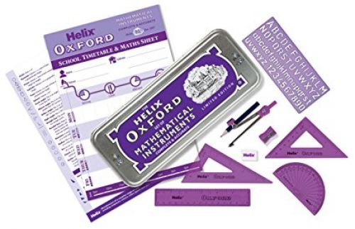 Helix Oxford Limited Edition Colours Maths Set Purple