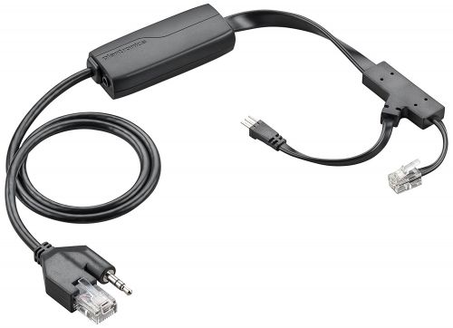 This cable works with Polycom desk phones and may work with additional manufacturers, check with our Product Configurator for more information. Use this electronic hookswitch for remote call answering and call end. This permits the user to place or receive a call without the need to lift the handset. This control is entirely electronic and eliminates the need for a mechanical handset lifter device.