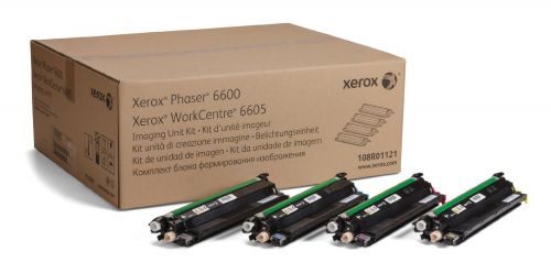 OEM Xerox 108R01121 Phaser 6600 60000 Pages Original Drum Kit Multi Pack BCMY