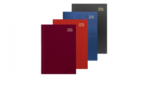 Collins Desk A4 Day to Page Diary 2018 Blue