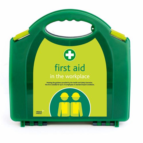 Reliance Essentials HSE 10 Person First Aid Kit Aura Box