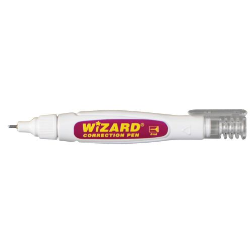 Langstane Wizard SL Correction Fluid Pen 8ml White [Box 10]