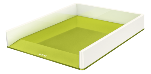 Leitz WOW Duo Colour Letter Tray A4 Green 3 for 2 Promo