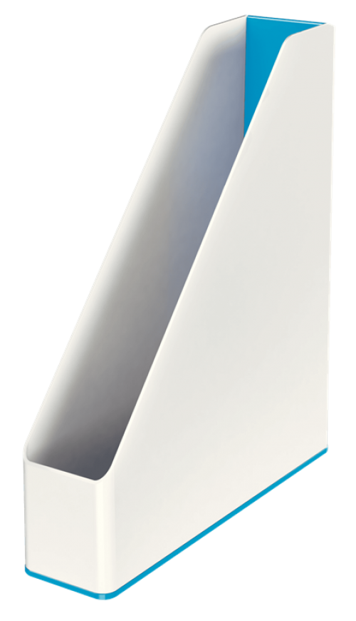 Leitz WOW Duo Colour Magazine File A4 Blue 3 for 2 Promo