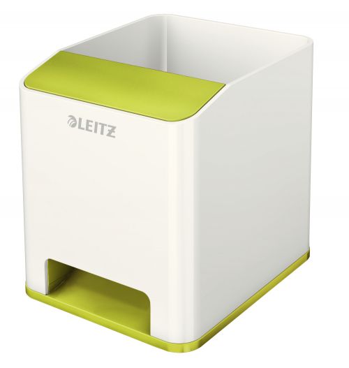 Leitz WOW Duo Colour Sound Pen Holder Green 3 for 2 Promo