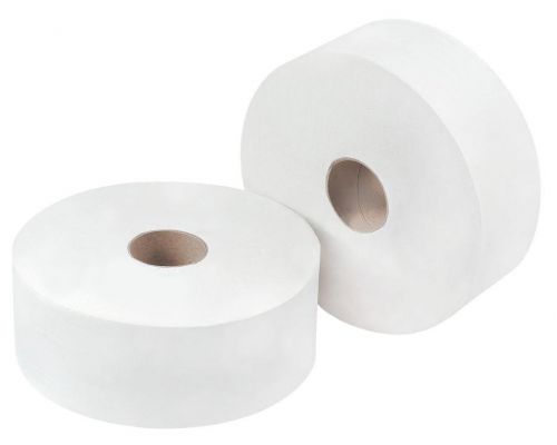 OMG Jumbo Toilet Roll 2 Ply 300m White (Pack 6) 1105119