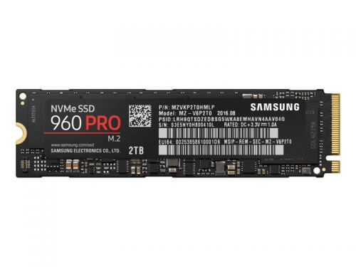 Samsung 960 Pro 2TB V Nand M.2 Pcie Nvme